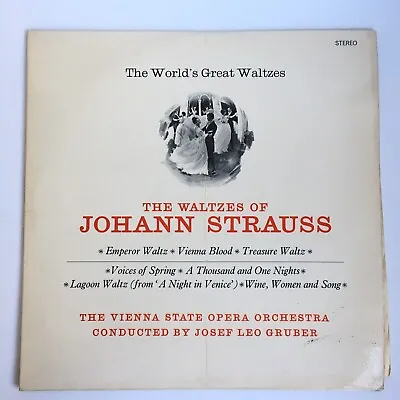 £9.99 • Buy The Worlds Great Waltzes Of Johann Strauss LP