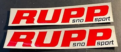 (2) N.o.s. Vintage Rupp Snowmobile Sno Sport Decals About 1 1/2  X 7 1/2  New • $29.99