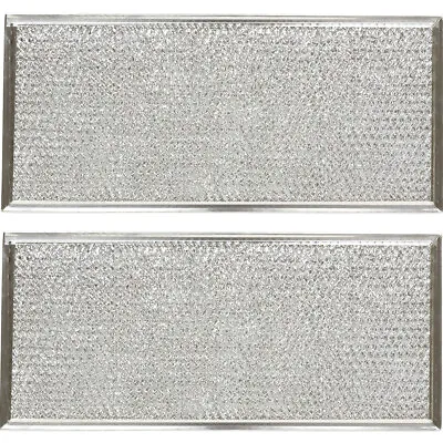 2 Compatible Whirlpool W10208631A Aluminum Mesh Microwave Oven Grease Filters • $13.99