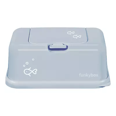 Wipes Dispenser Baby Wipes Box Funkybox Blue Fish Bambino Essentials • $22