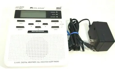 Midland S.A.M.E. Digital Weather/Hazard Alert Monitor MODEL WR-100  • $10.49