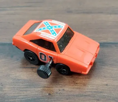 Vtg 1980 Dukes Of Hazzard General Lee Wrist Racer Wind Up Car See Video Works! • $15