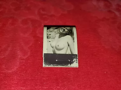 Vintage Hollywood Art Match Book Girly Pin Up Risque Models Rare  Lot #9 • $7.99