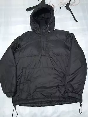 Men's EA7 Padded Down Jacket Black/White VGUC Size Medium Authentic  • £34.99
