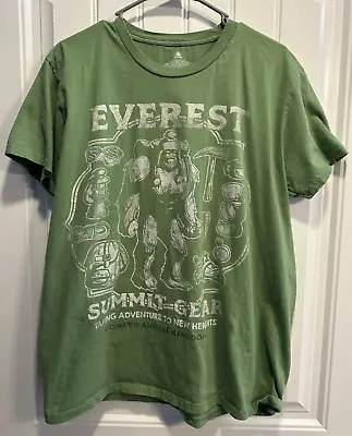 Disney Animal Kingdom Everest Summit Gear Green T Shirt Adult XL • $11