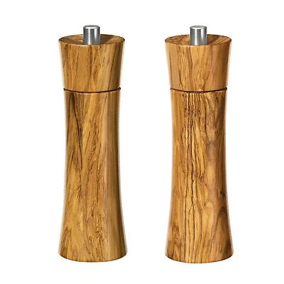 $174.95 • Buy Zassenhaus Frankfurt 7  Olivewood Salt & Pepper Mill / Grinder Set