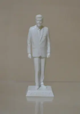 Marx 60mm Hard Plastic Statuette Figure Of Kennedy • $15