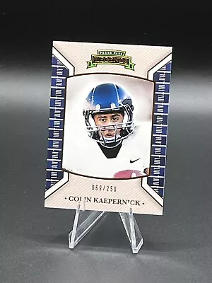 2011 PRESS PASS LEGENDS NFL COLIN KAEPERNICK Rookie RC /250 San Francisco 49ers • $0.99