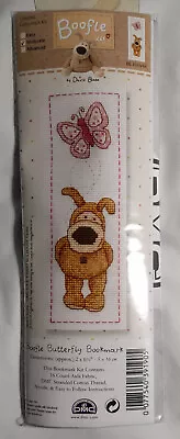 £15.99 • Buy Gorgeous Boofle Butterfly Bookmark Counted Cross Stitch Kit Moderate Dmc
