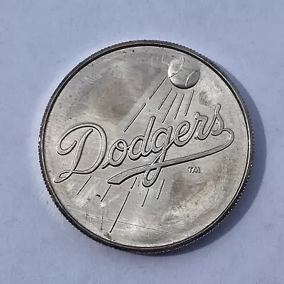 LA Dodgers 1988 National Champions MLB 1 Oz Silver Round World Series Cd • $54