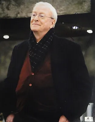 Michael Caine Hand Signed Autographed 11x14 Photo The Dark Knight JSA T60147 • $149.99
