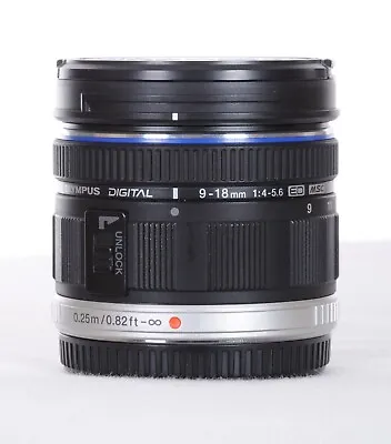 Olympus M.Zuiko Digital ED 9-18mm F/4-5.6 Lens (9452) • £359.90