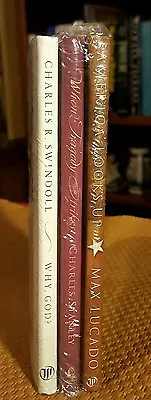 Max Lucado Swindoll Stanley - Why God? When Tragedy Strikes America Looks Up • $8.99