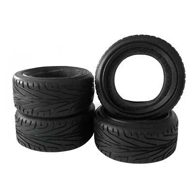 4pcs 1/10 RC Car Tyre Flat Drift Tires For HPI Kyosho TAMIYA Drift Car 1.9  Tyre • £10.59