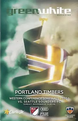 Portland Timbers 'Green & White' MLS Soccer/Football Program Volume 7 Issue 18 • $6.99