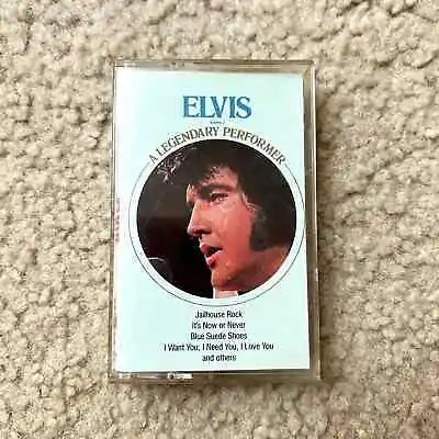 VTG Elvis Legendary Performer Volume 2 Classic Songs Cassette Tape Deck • $12