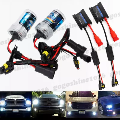 35/55W Car HID Xenon Headlight Conversion Kit H1 H3 H4 H7 H8 H11 9005 9006 880 • $26.99