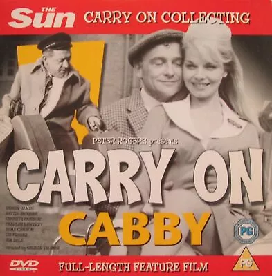 Carry On Cabby Dvd Sid James Jim Dale Charles Hawtrey Esma Cannon • £2.48