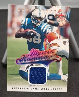 Marvin Harrison 2004 Fleer Ultra Season Crowns 016/349 Game Used Jersey #10 @381 • $5