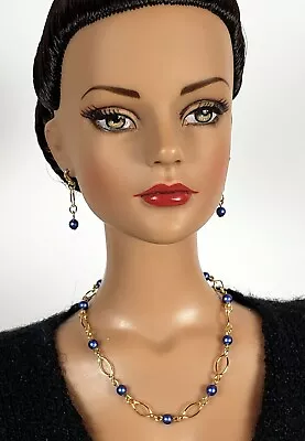 14K GF SP Irid Dark Blue Jewelry For 16  Fashion Dolls Tonner JamieShow Kingdom • $20