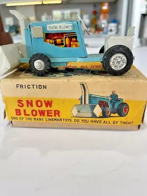 Vintage 1950's Linemar J-9030 Friction Drive Snow Blower In The Box • $127.46