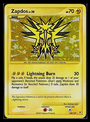 Pokemon Card - Zapdos Supreme Victors 150/147 Secret Rare  • $54.99