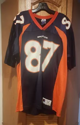 Denver Broncos Champion Authentic NFL Jersey Vintage #87 Ed McCaffrey Size 44 • $38