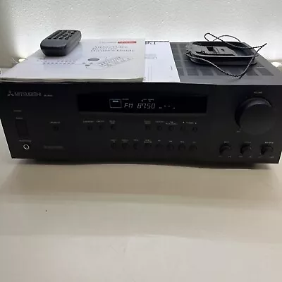 Mitsubishi M-VR400 AV Surround Sound Receiver  Tested Remote & Manual Bundle • $79