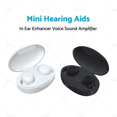 Rechargeable Digital Mini Hearing Aids In Ear Enhancer Voice Sound Amplifier • $59.99