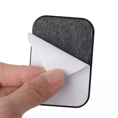 4Pcs Replacement Metal Rectangular Magnetic Plate Sticker For Phone Mount Holder • £3.76
