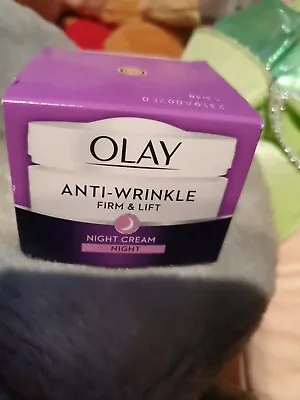 Olay Anti-wrinkle Firm & Lift With Skin Night Cream - 50ml • £8