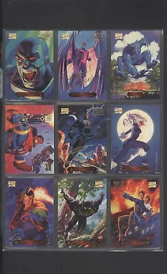 1994 Fleer Marvel Masterpieces: Gold Foil Signature Series Set (140/140) B1 • $200