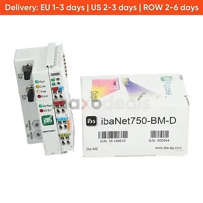 Iba IBANET750-BM-D Decentralized I/O Module For Various Applications New NFP • $179.55