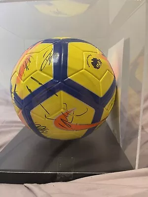 Authentic Signed Manchester City Match Ball • £150