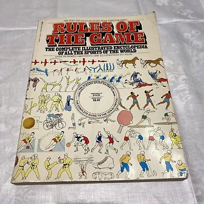 Rules Of The Game ~ 1976 Olympic Guide ~ 1976 Bantam LG TP Paperback • $25