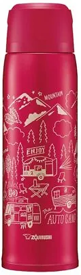 Zojirushi Red Thermo Bottle Stainless Steel Mug 1 Count  SJJS10RA  33 Ounces • $39