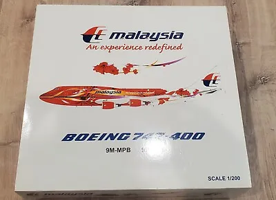 Jc Wings 1:200 Malaysia B747-400  Hibiscus  • £389.25