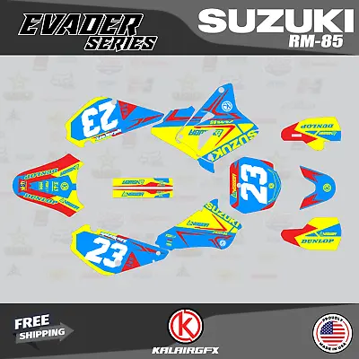$49.99 • Buy Graphics Decal Kit For Suzuki RM85 (2001-2023) RM 85 Evader Series - Krazy