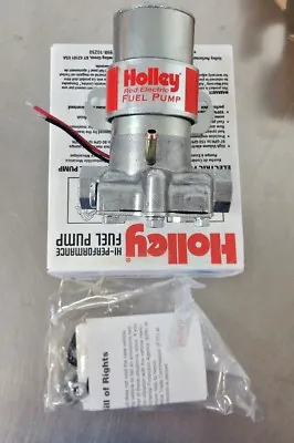 $205.95 • Buy Holley 97 GPH Red Electric Fuel Pump Marine Fume Tube 712-801-1 7PSI 12 Volt
