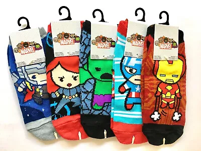 Marvel Comics CHIBI KAWAII AVENGER SOCKS - Choose From 5 Different Characters • $5.95