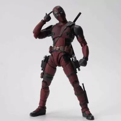 Deadpool 2 Deadpool Marvel 6  SHF Action Figure Model Toy Kids Gift Box Pack • £26.20