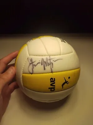Wilson AVP Official Beach Volleyball Ball Signed Stein Metzger Player (Mini) • $24.95