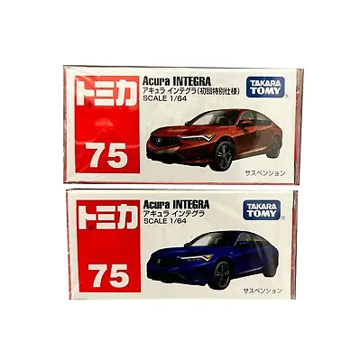 Takara Tomy Tomica NO.75 Acura INTEGRA 1/64 Scale Diecast Cars New 2024 • $10.99