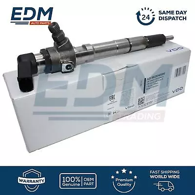 $399.99 • Buy VW Caddy / Beetle 1.6 TDI Diesel Injector 03L130277B 03L130277S A2C59513554  VDO