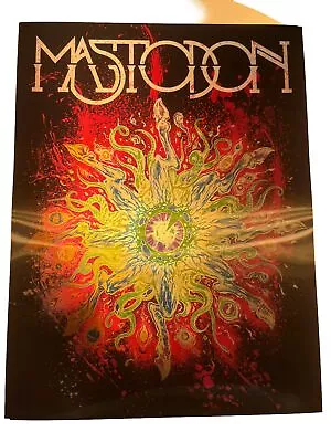 Mastodon 2023 Tour VIP Lenticular Poster Denver Setlist  Orison Pin Lanyard. • $65