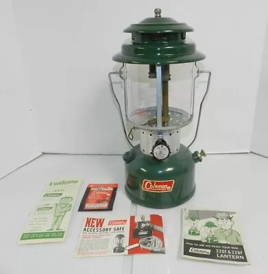 $9.95 • Buy Vintage 1970 Coleman 220F Camping Lantern