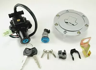 Ignition Switch Fuel Gas Cap Seat Lock Key Set For Honda CBR600F4/F4i  2001-2006 • $29.69