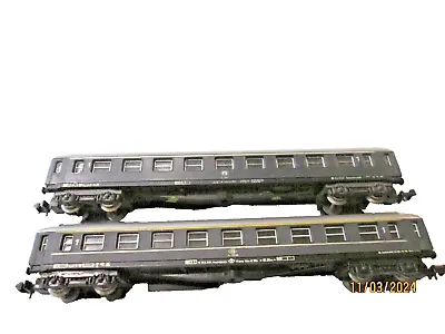 2 X LIMA N GAUGE-F S PASSENGER COACHES-UNBOXED • £13.90