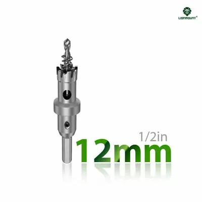 Carbide Tip TCT Hole Saw Cutter Drill Bit Set Metal Stainless Steel Fit Makita • $6.43