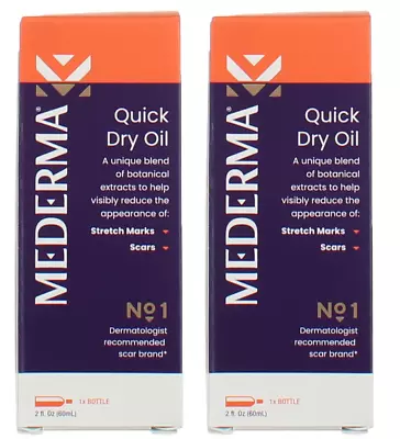 Mederma Quick Dry Oil 2 Oz (2 Pack) • $12.99